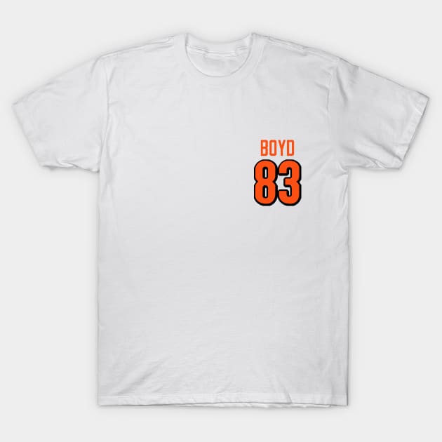 Cincinnati Bengals Tyler Boyd 83 T-Shirt by Cabello's